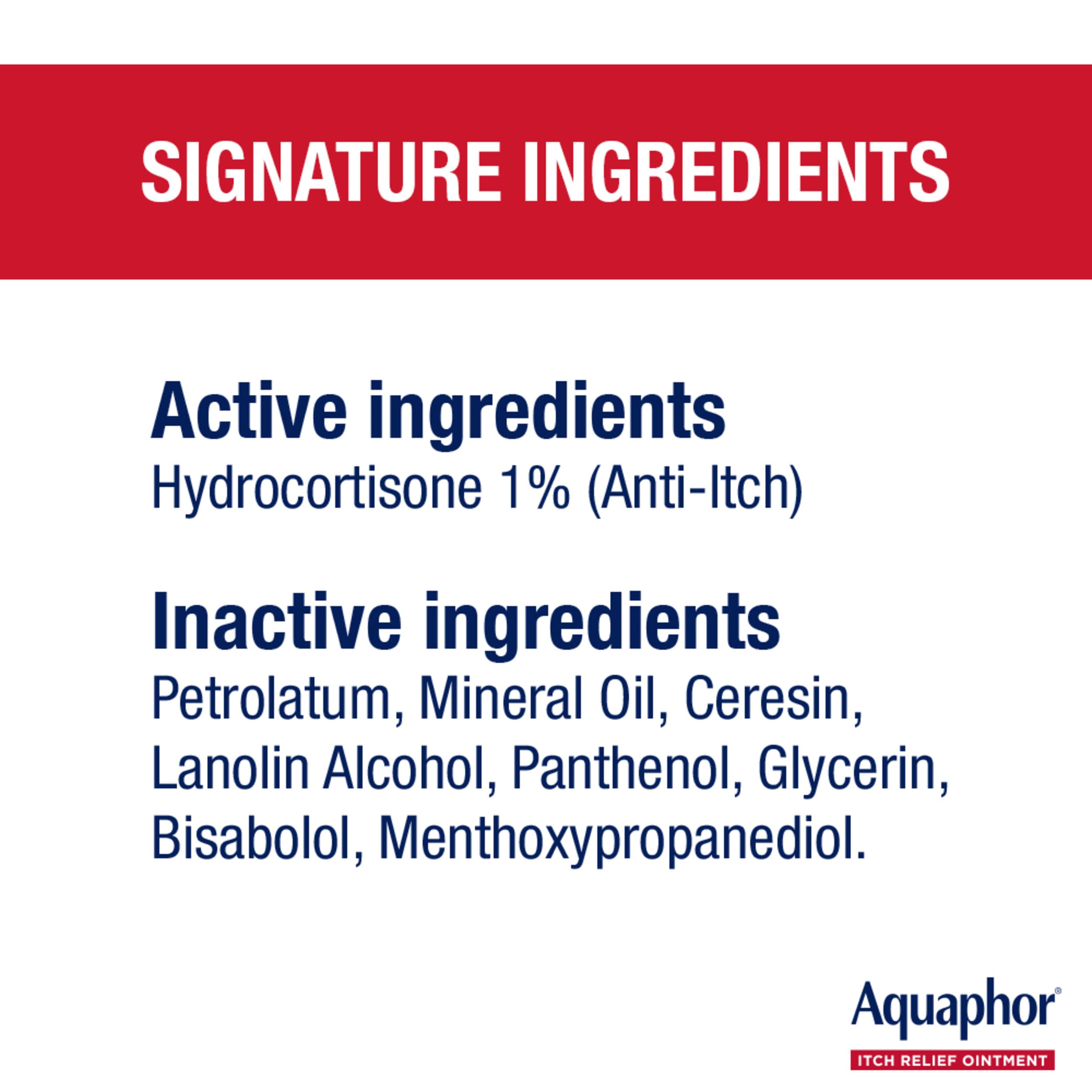 Aquaphor textura cremosa de la pomada que hidrata y protege