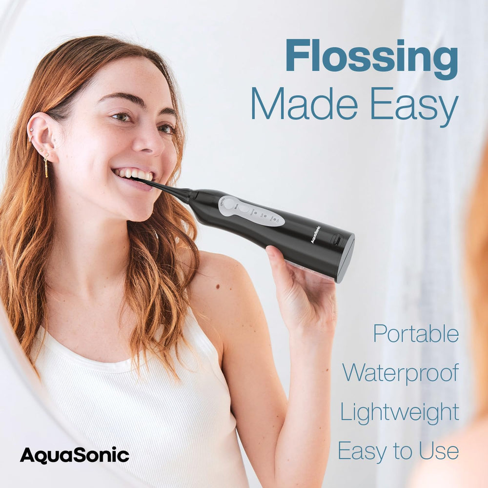 Aquasonic boquilla ortodóntica enfocada que limpia alrededor de brackets eficazmente