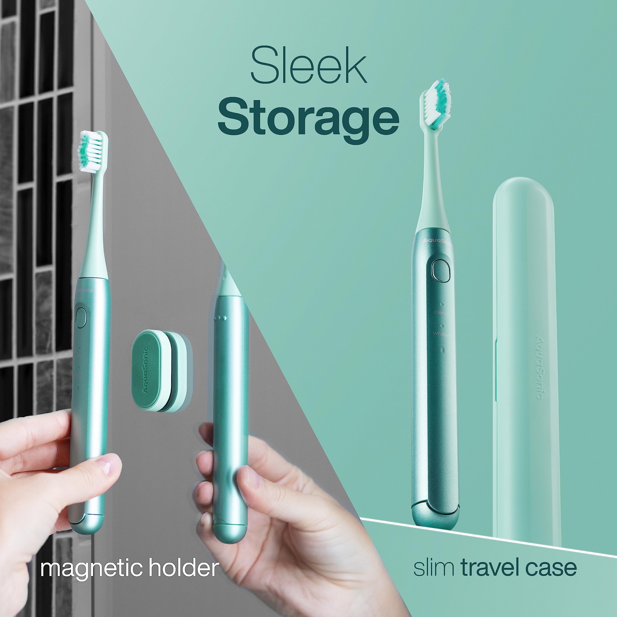 Aquasonic Icon funda de viaje ultradelgada protege el mango en movimiento