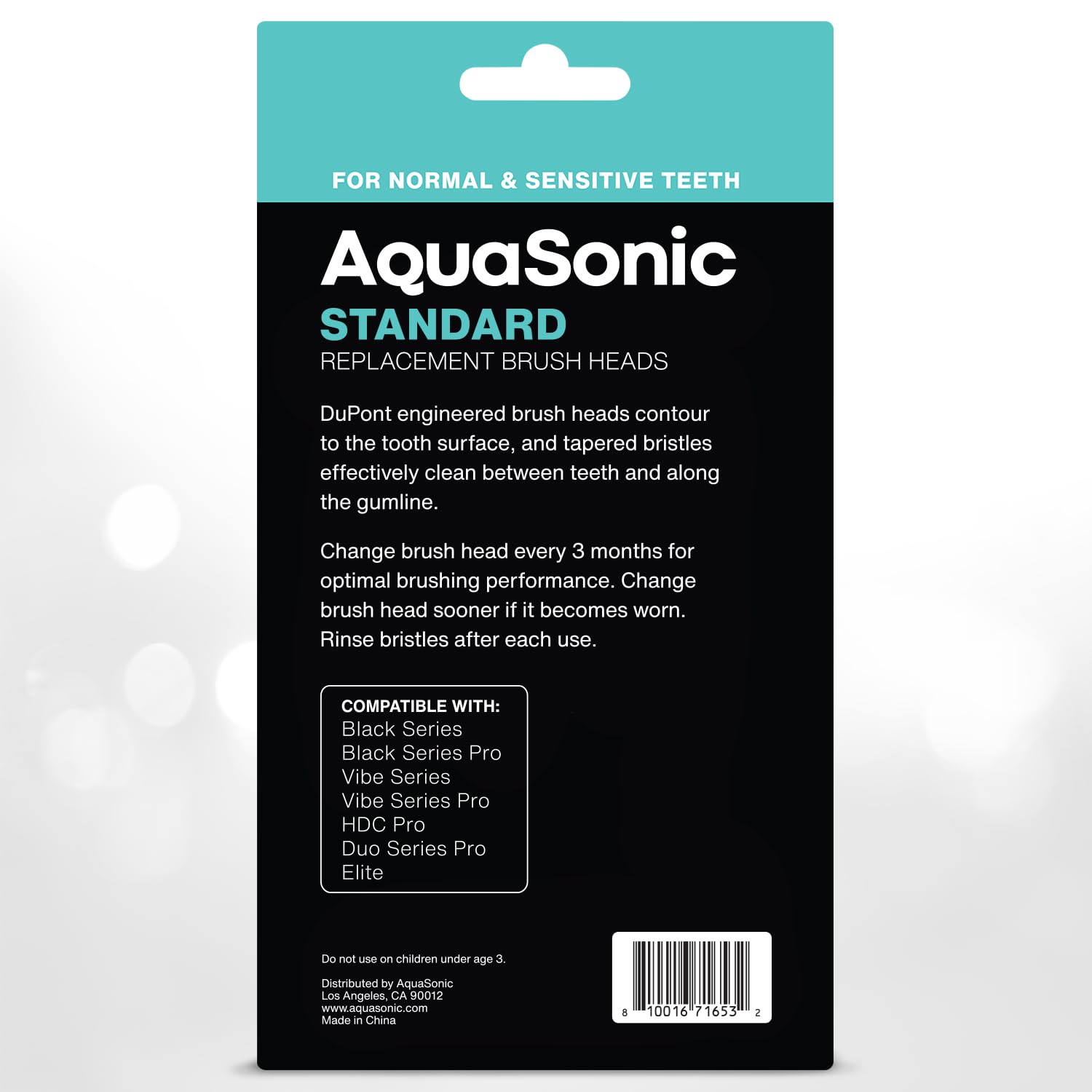 AquaSonic las ocho unidades dispuestas que facilitan cambios frecuentes