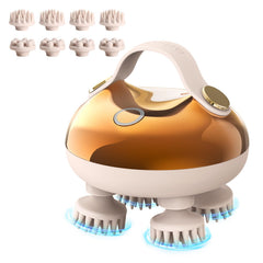 arboleaf vista frontal del masajeador mostrando diseño ergonómico y beneficio relajante