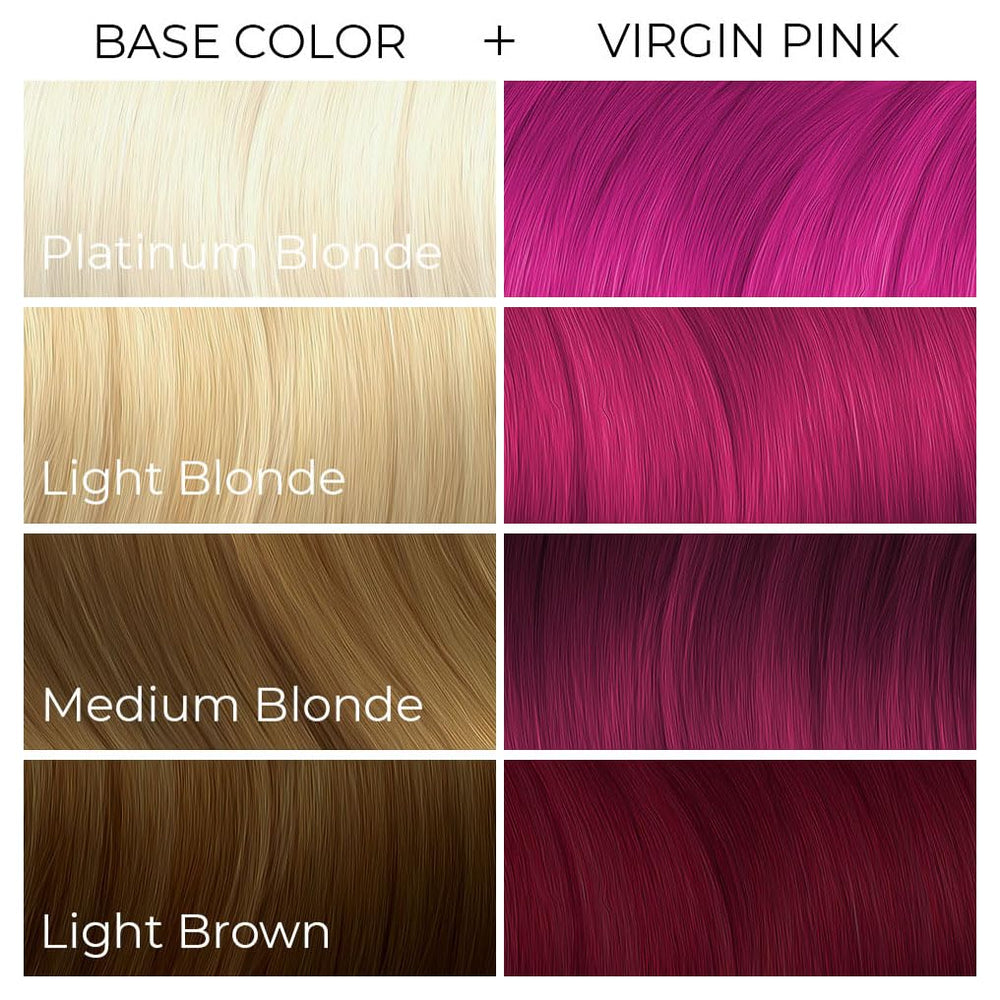 ARCTIC FOX peinado urbano con tono virgin pink para estilo llamativo y cuidado