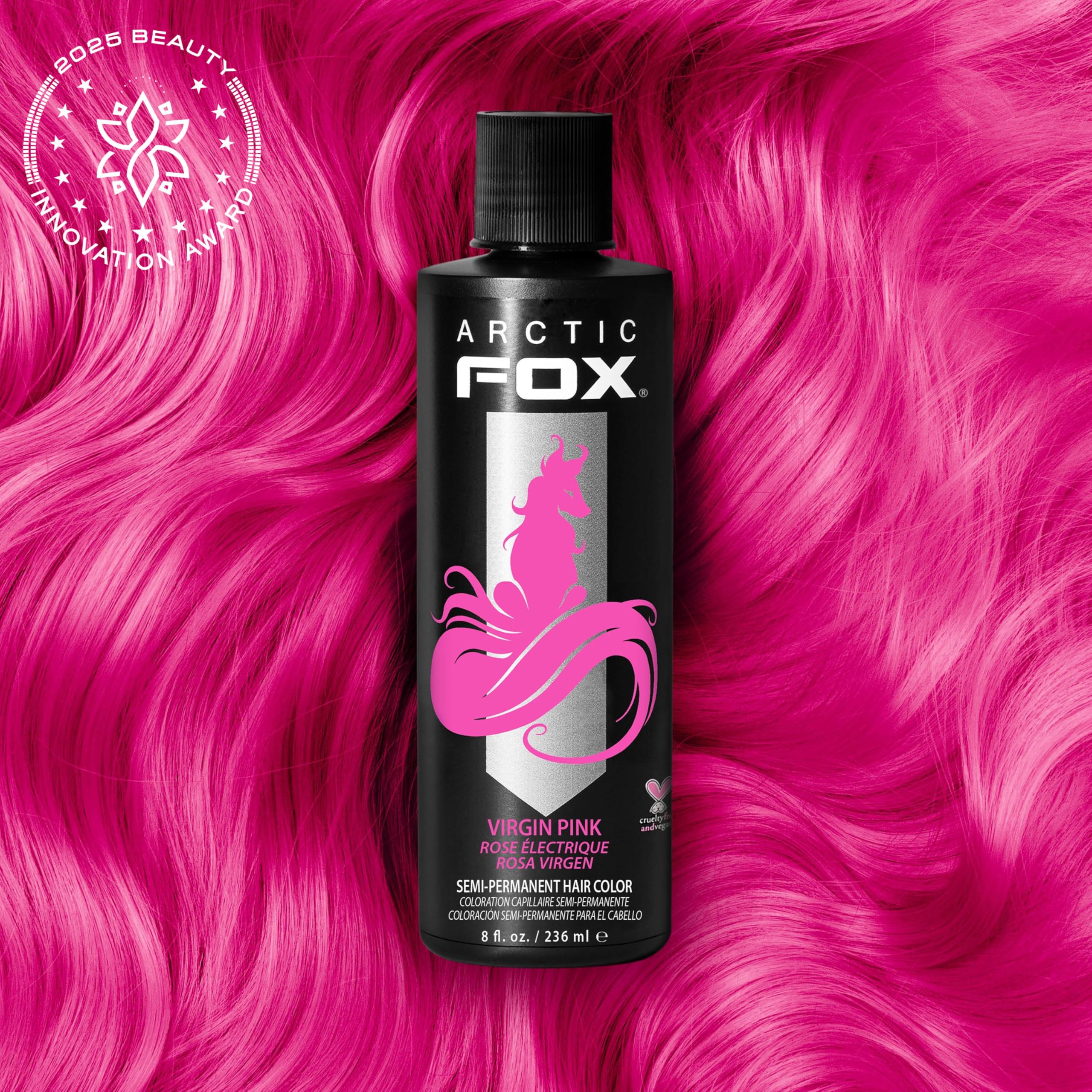 ARCTIC FOX textura cremosa del tinte que facilita aplicación y acondiciona
