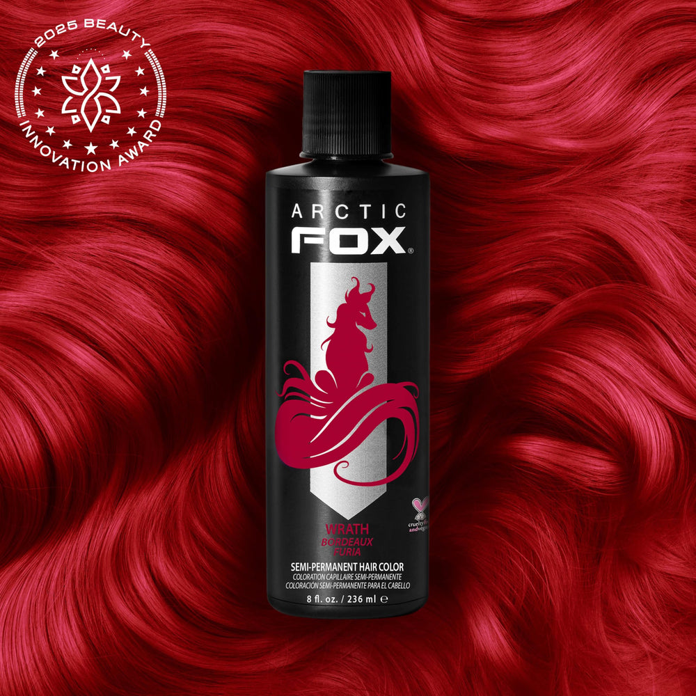 ARCTIC FOX WRATH textura cremosa del tinte que facilita aplicación uniforme