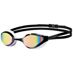 ARENA gafas Python vista frontal cobre y blanco para rendimiento competitivo