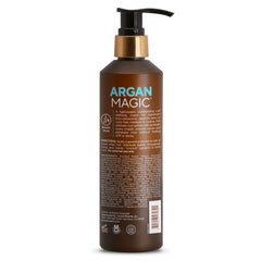 Argan Magic textura cremosa enfocada, facilita definición y deslizamiento
