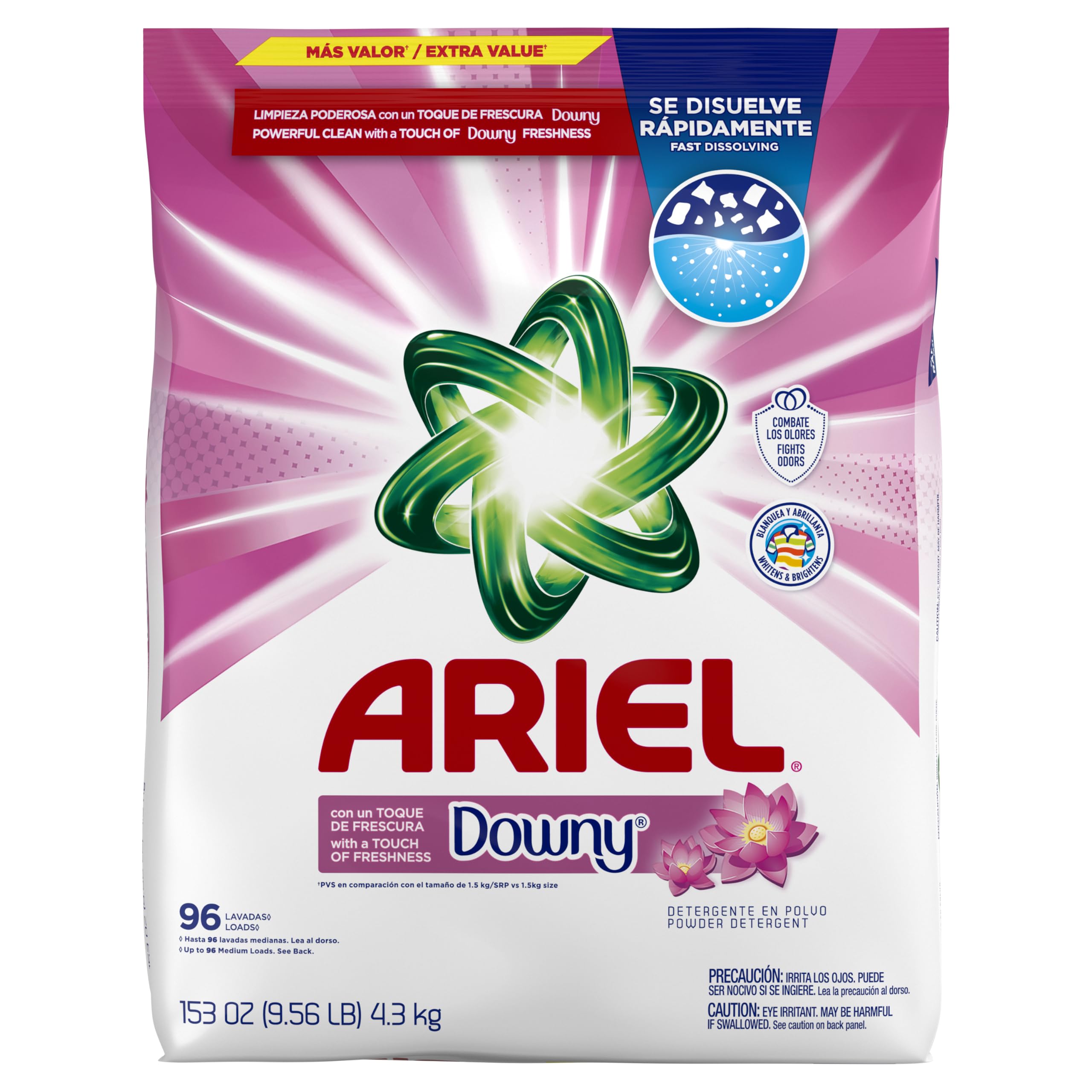 ARIEL cesto de ropa fresco en ambiente doméstico que transmite limpieza duradera
