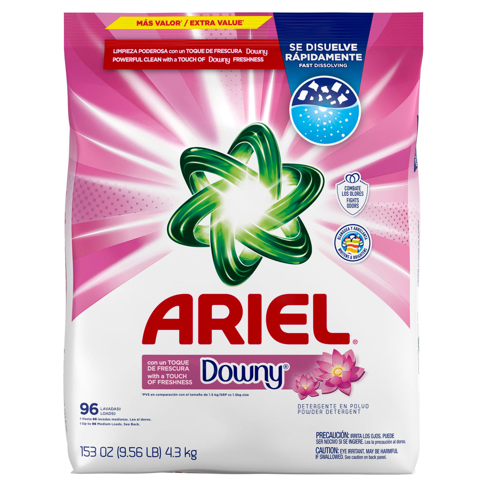 ARIEL cesto de ropa fresco en ambiente doméstico que transmite limpieza duradera