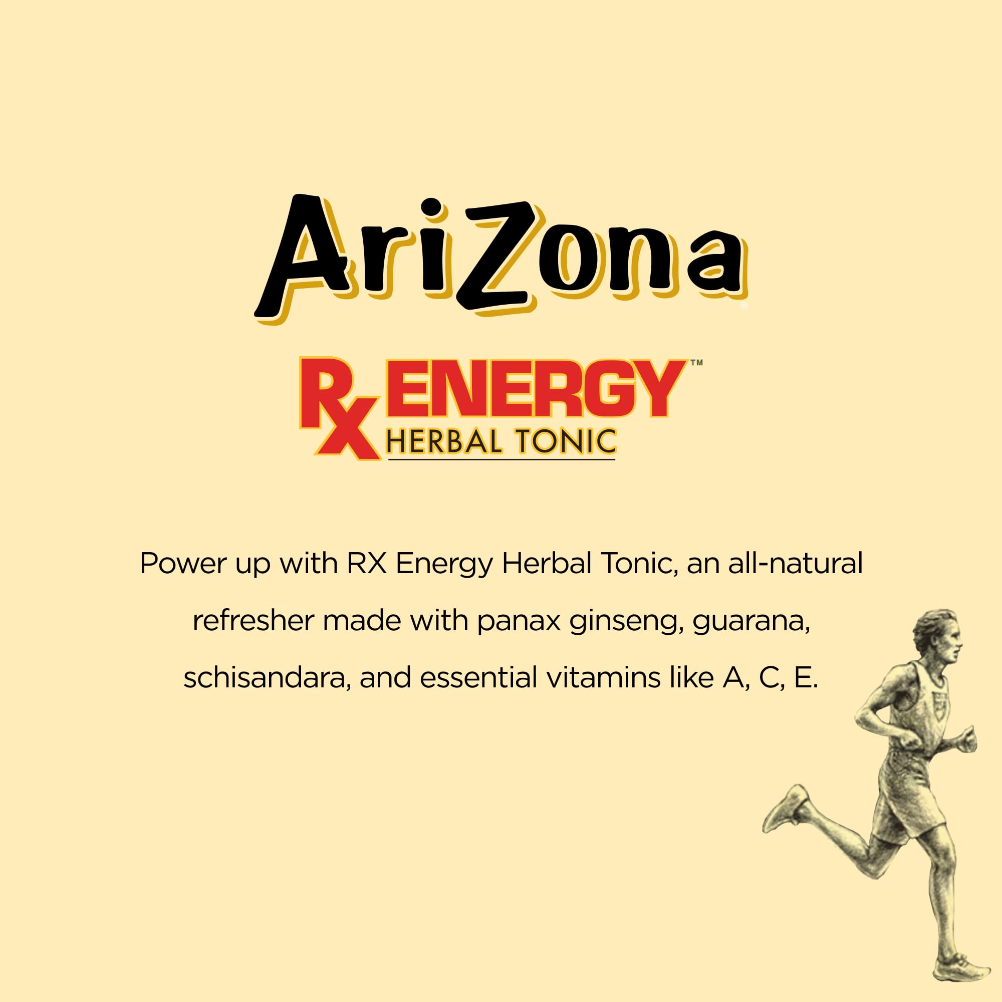 AriZona lata en mano mostrando escala y porción grande para llevar
