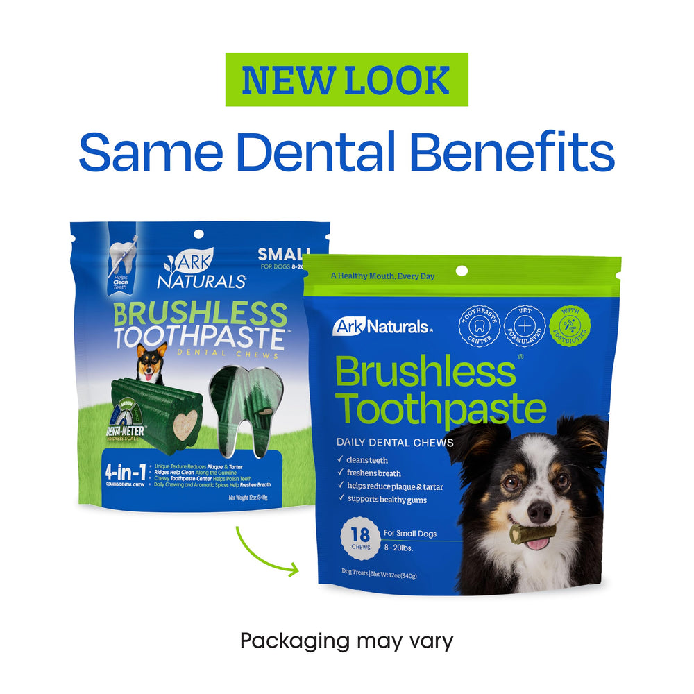 Ark Naturals corte que revela centro cremoso similar a pasta dental