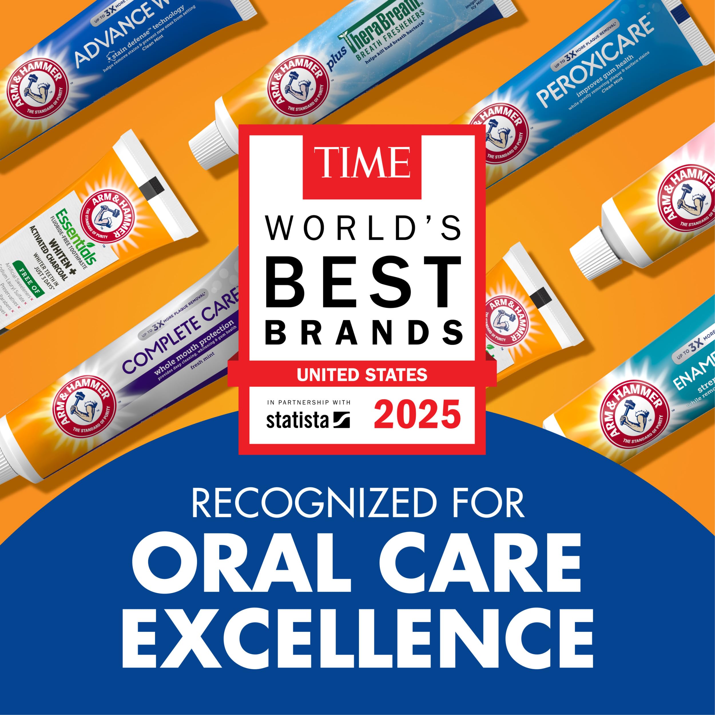 Arm & Hammer hojas de menta y aceite esencial, frescura natural