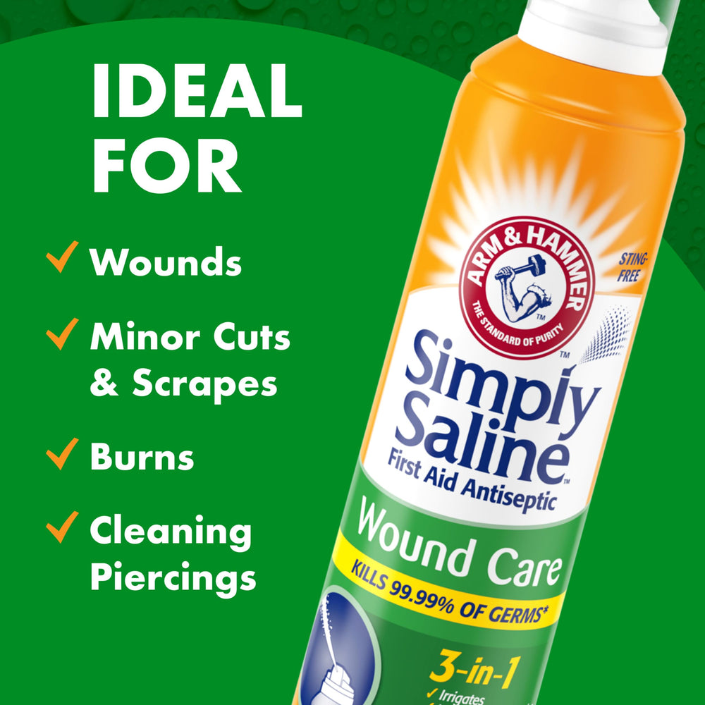 ARM & HAMMER etiqueta con ingredientes como aloe y bicarbonato