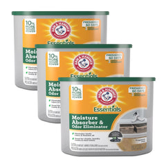 Arm & Hammer envase frontal mostrando diseño y marca, mantiene espacios secos