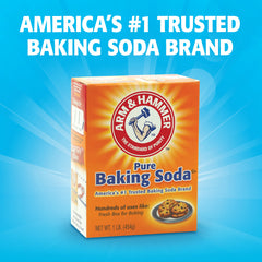 Arm & Hammer bola junto a mano para comparar tamaño y facilidad de colocación
