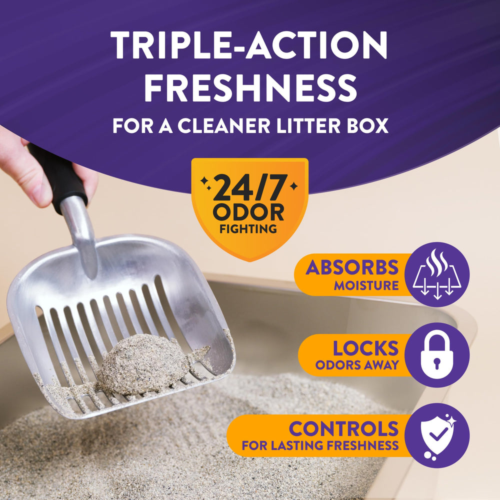 Arm & Hammer detalle de textura granular que facilita aglomeración eficiente