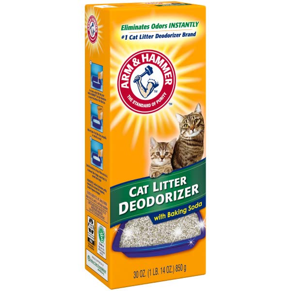 Arm & Hammer primer plano del polvo para comprobar textura y eficacia