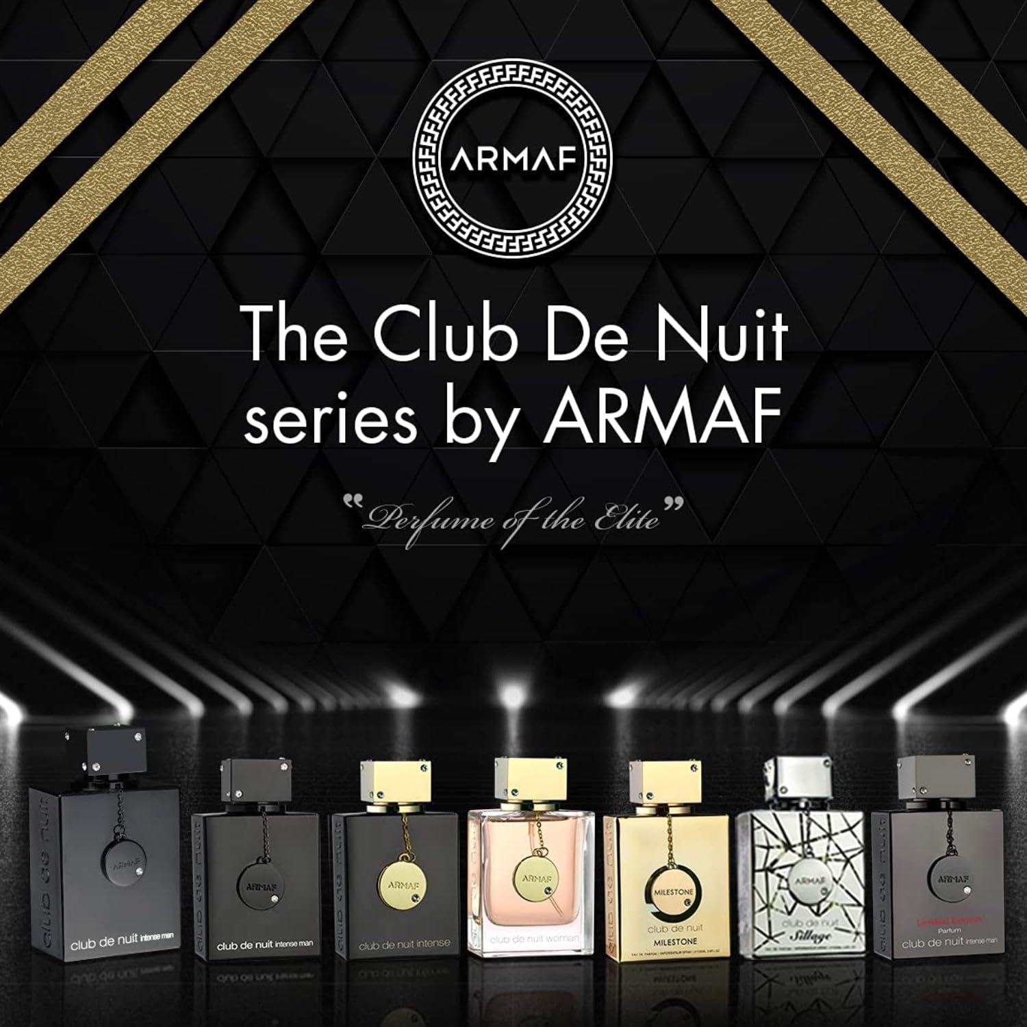 Armaf Club de Nuit Intense etiqueta lateral con datos de botella y beneficios
