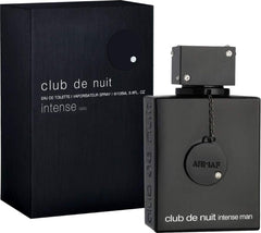 Armaf Club de Nuit Intense frasco con tapón visible destacando acabado elegante