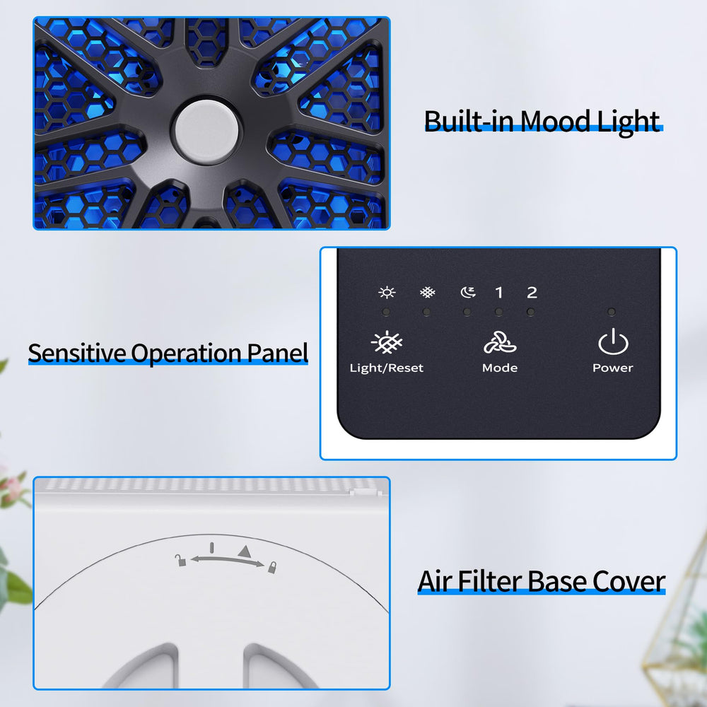 ARO EVE filtro interno visible mostrando cartucho reemplazable y eficacia