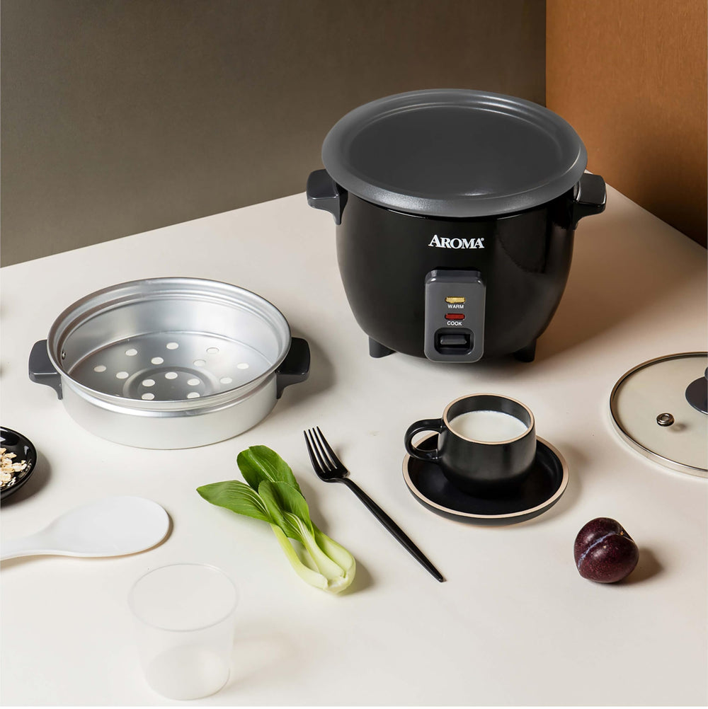 AROMA top view showing vent and steam release ensuring safe controlled steaming