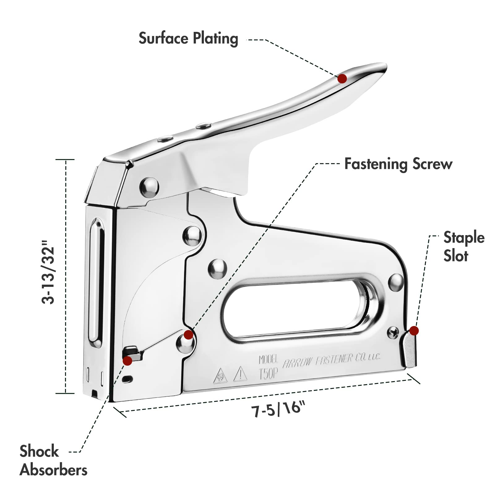 Arrow Fastener en entorno de taller mostrando durabilidad y uso profesional