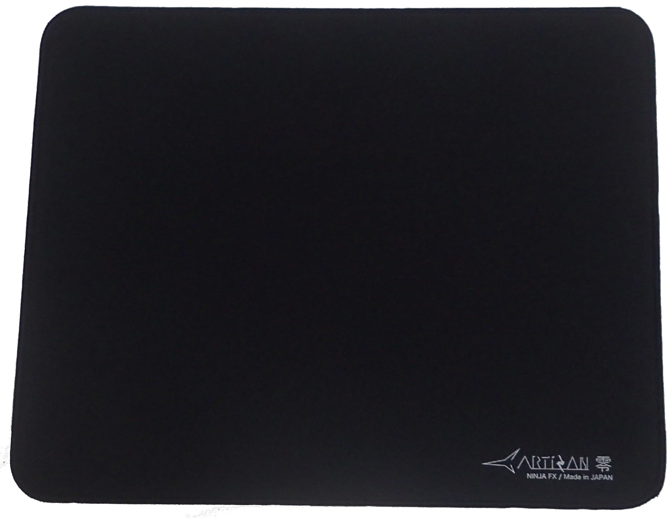 ARTISAN Zero vista frontal del producto con acabado negro y beneficios de control