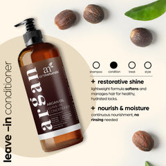 Artnaturals textura del acondicionador con aceite de argán para hidratación