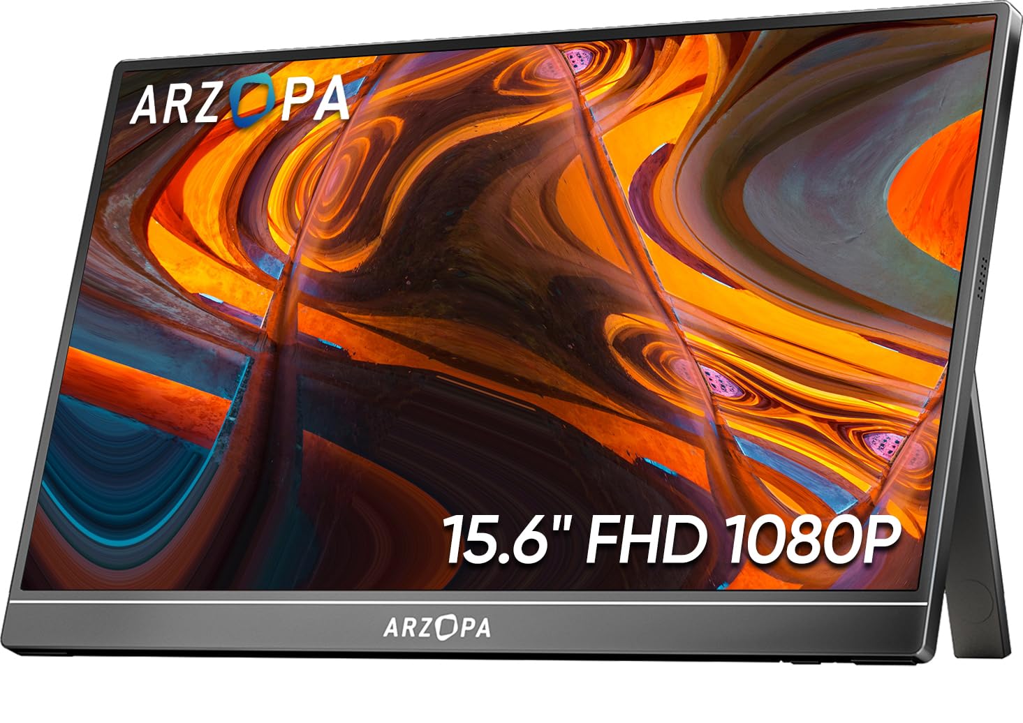 ARZOPA A1 frontal pantalla mostrando imagen nítida y movilidad