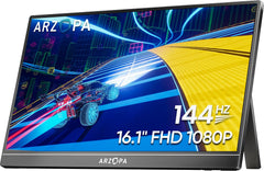 ARZOPA Z1FC vista frontal con pantalla 16,1" mostrando colores vibrantes y detalle