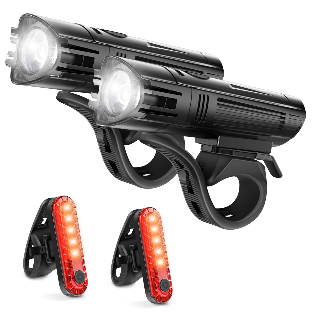 Ascher faro delantero mostrando el haz luminoso y mayor visibilidad