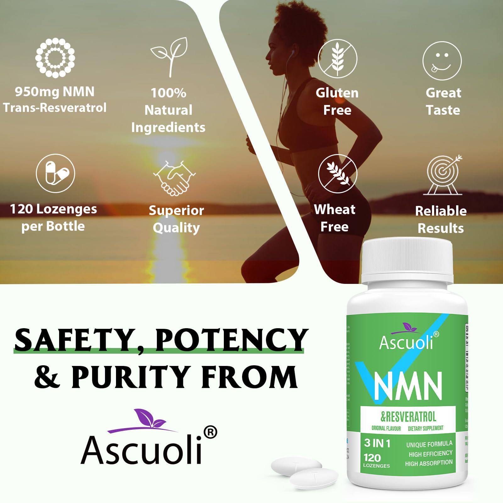 Ascuoli etiqueta con datos nutricionales para lectura de ingredientes