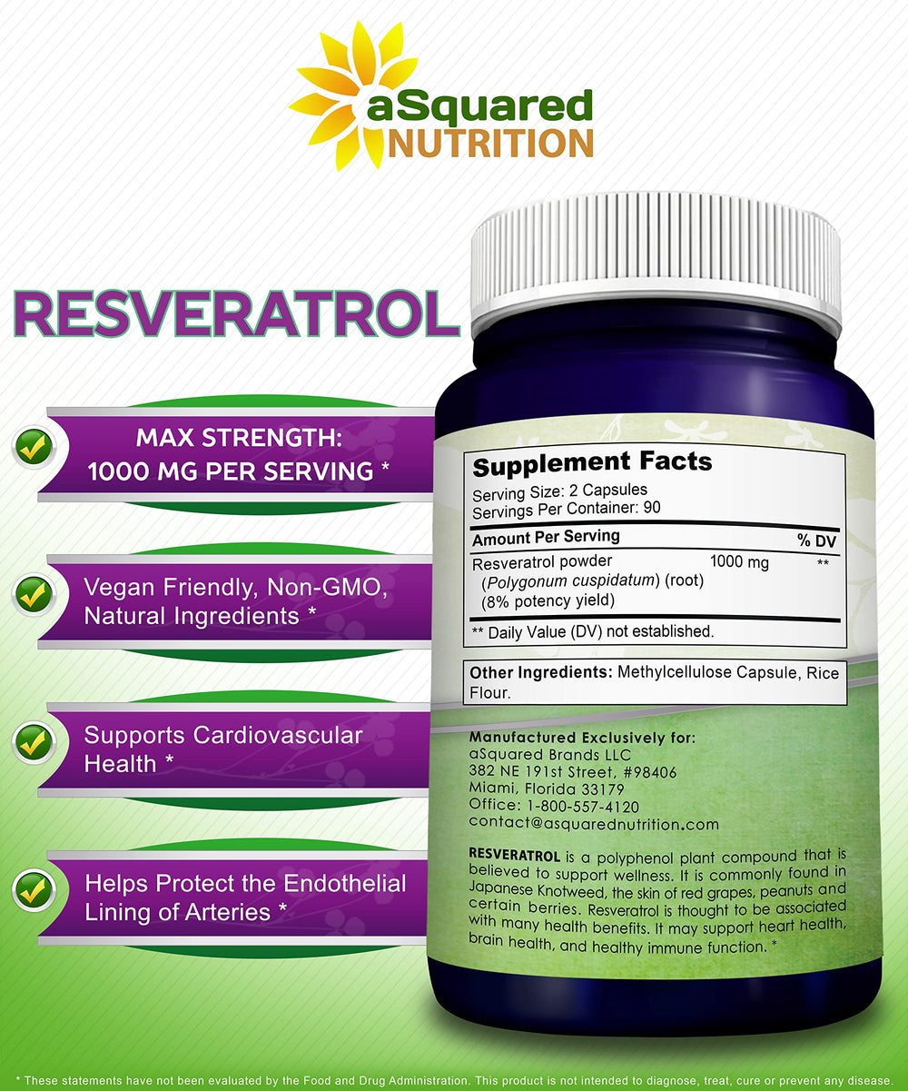aSquared Nutrition 180 cápsulas distribuidas evidenciando suministro de 90 días