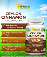 aSquared Nutrition cápsulas vegetales en mano para fácil dosificación