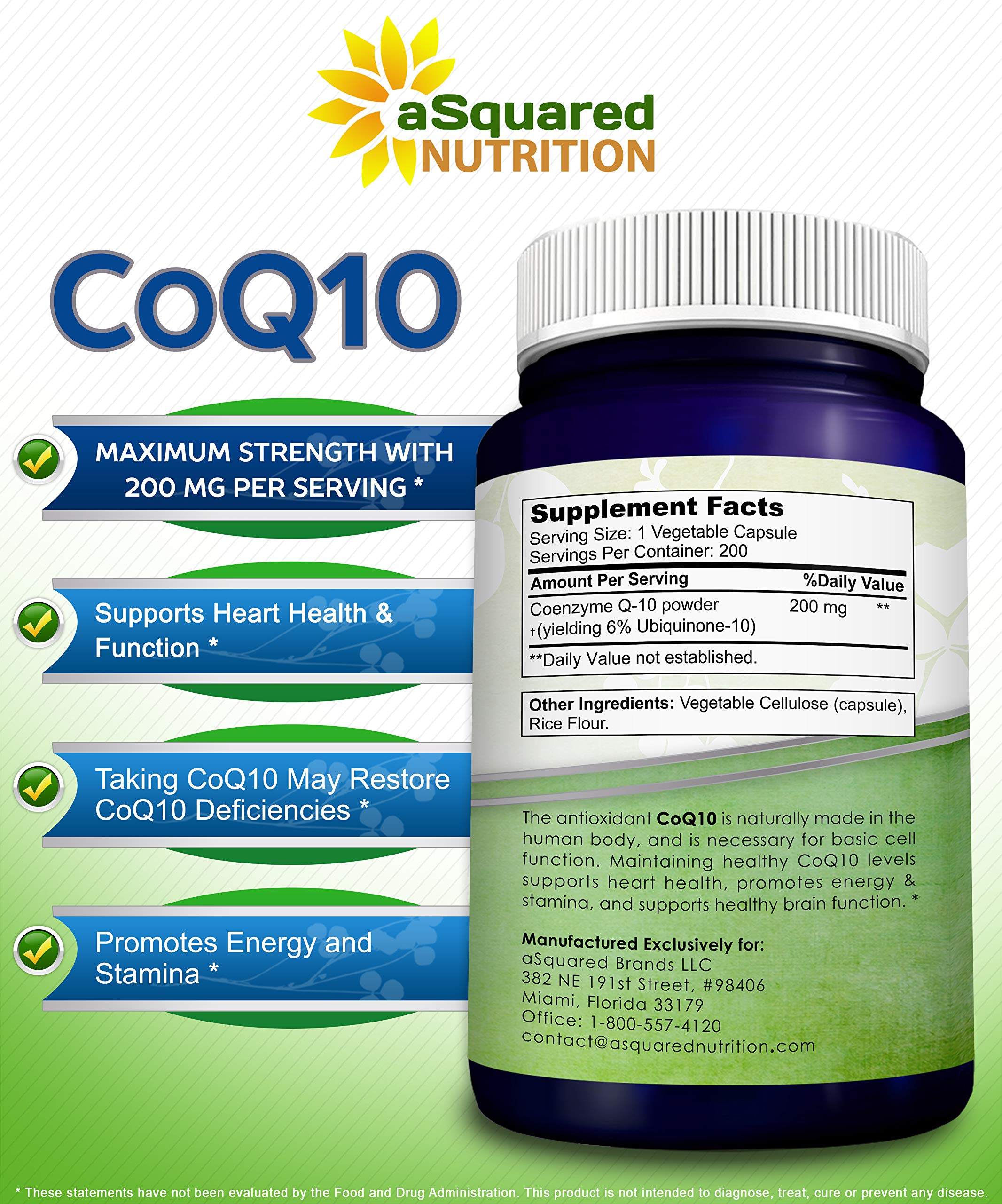 aSquared Nutrition cápsulas en la mano para comparar tamaño y facilitar dosificación visual