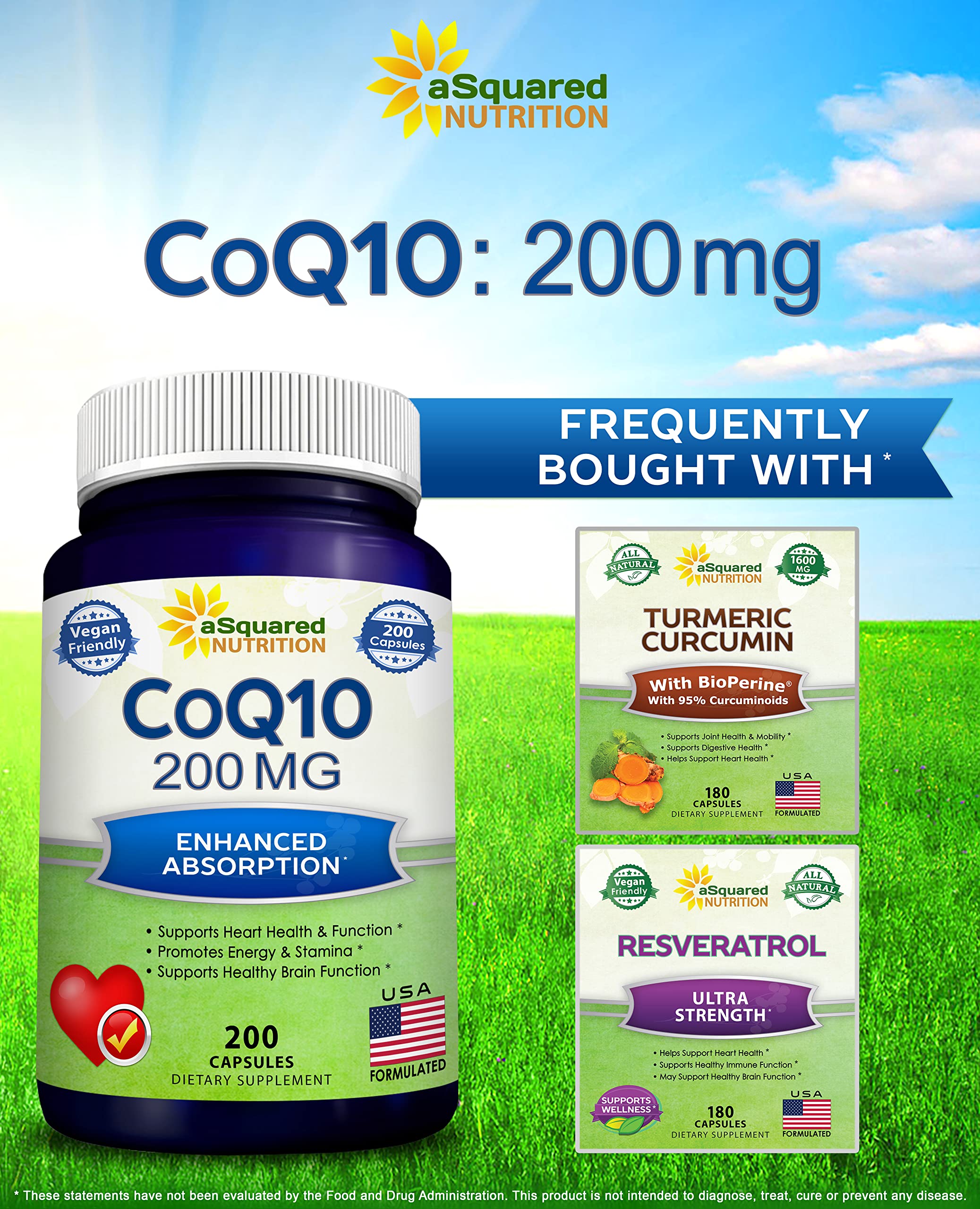 aSquared Nutrition cápsula junto a aguacate y aceite ilustrando toma con grasa para absorción