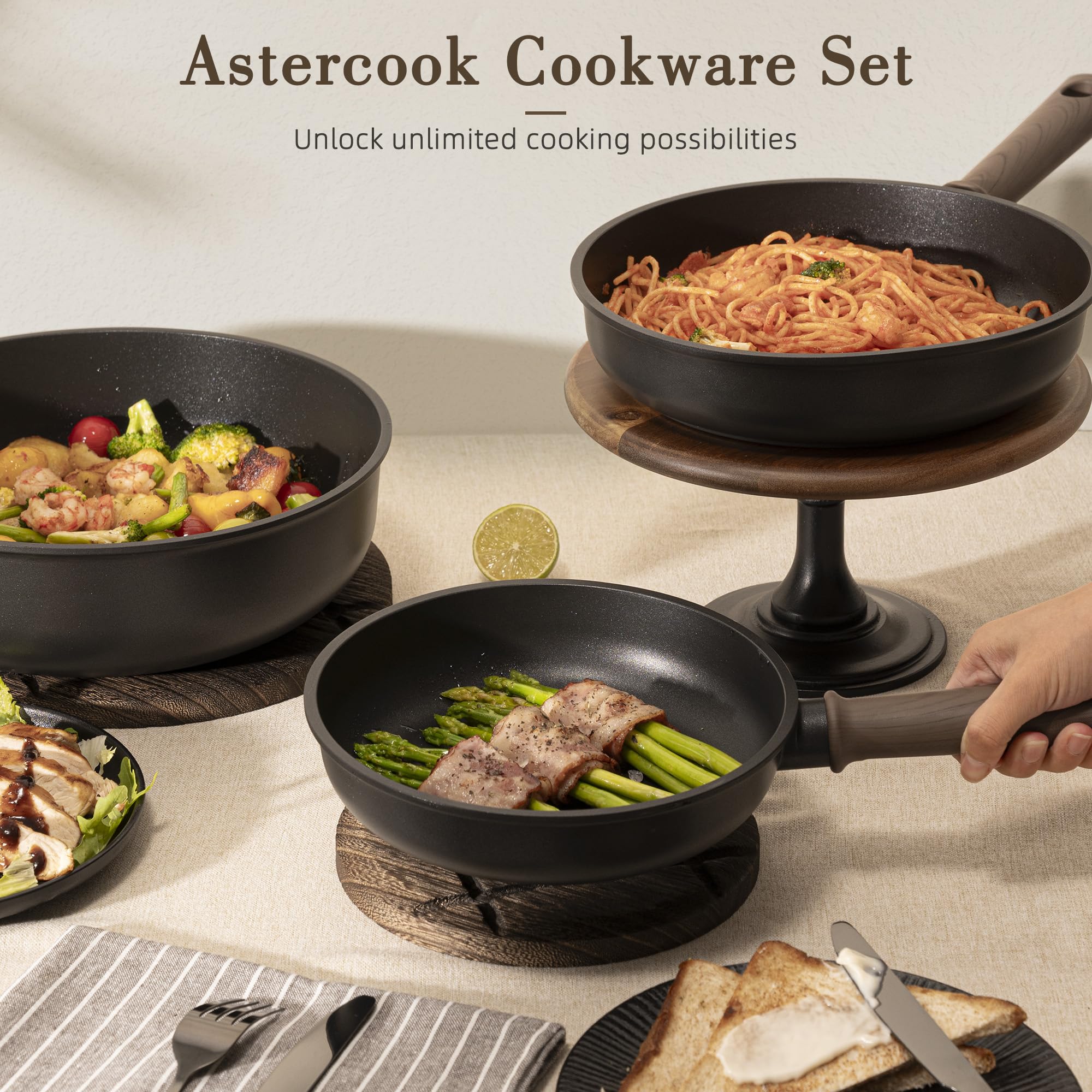 Astercook accesorios: protectores y utensilios que protegen las piezas