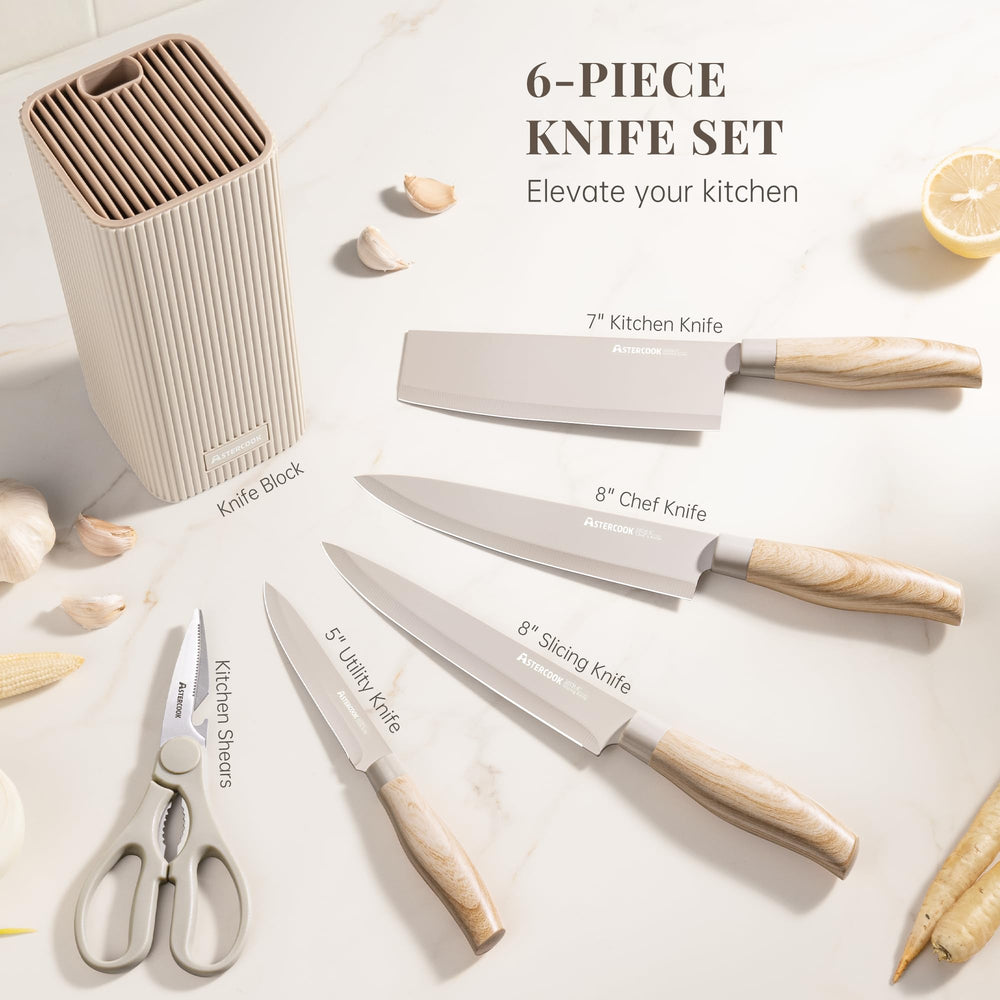 Astercook bloque khaki con orificios de drenaje y base antideslizante