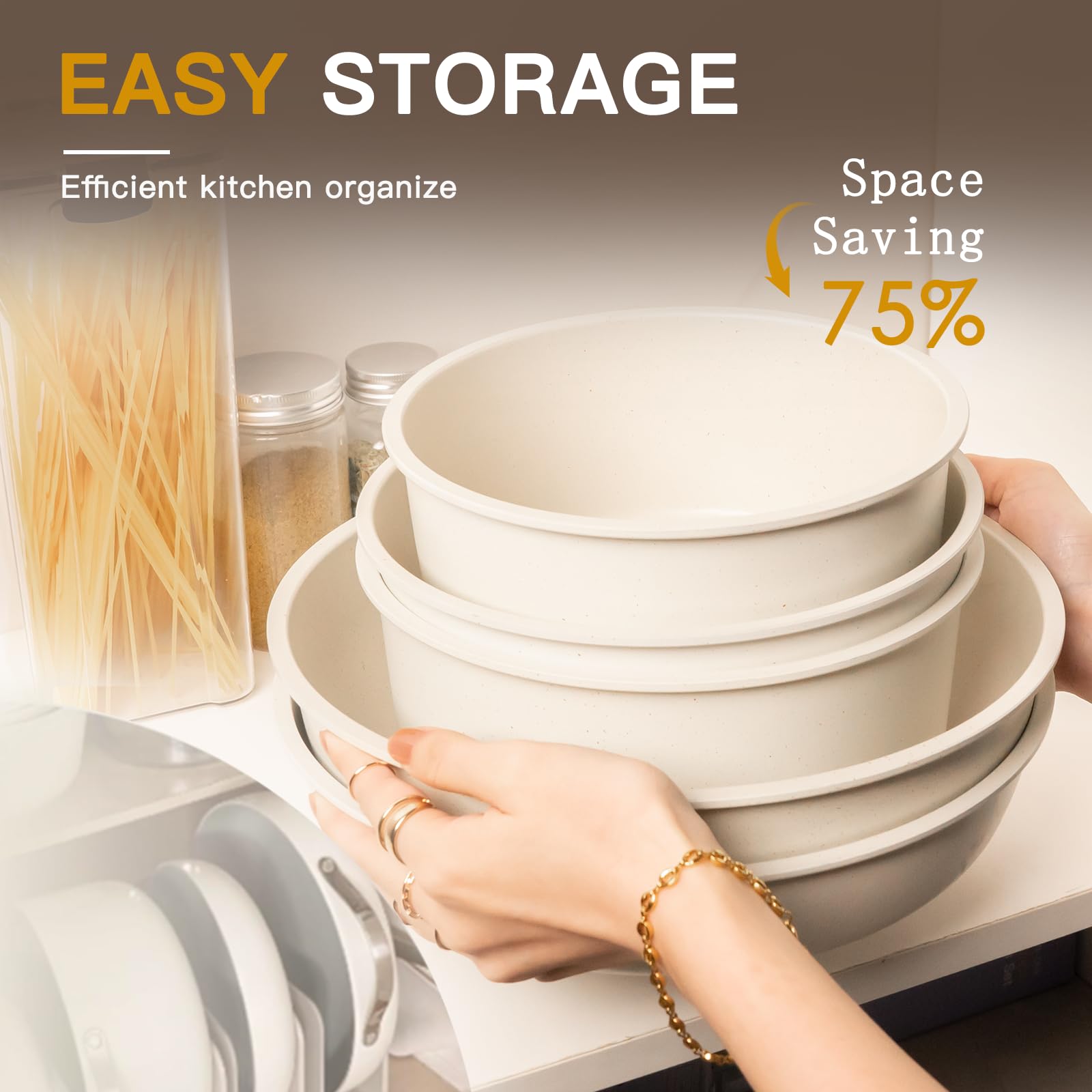 Astercook textura interior antiadherente facilita cocinar sin aceite