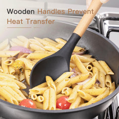 Astercook utensilio en sartén antiadherente, protege el recubrimiento al cocinar