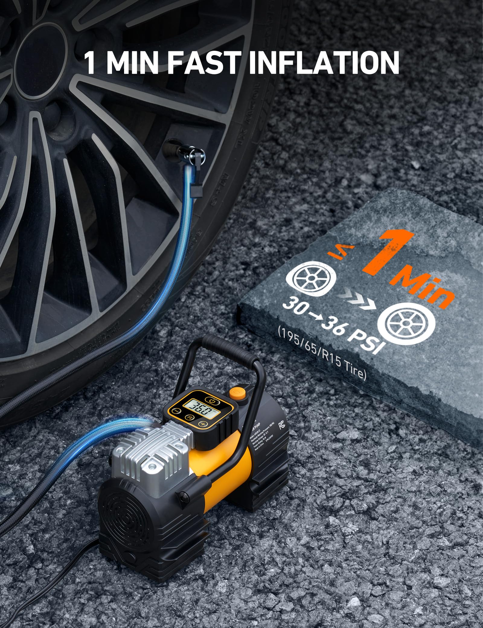 AstroAI asa metálica ergonómica para transporte seguro y cómodo