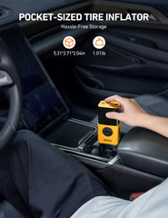 AstroAI L7S detalle de la funda de silicona que protege contra golpes