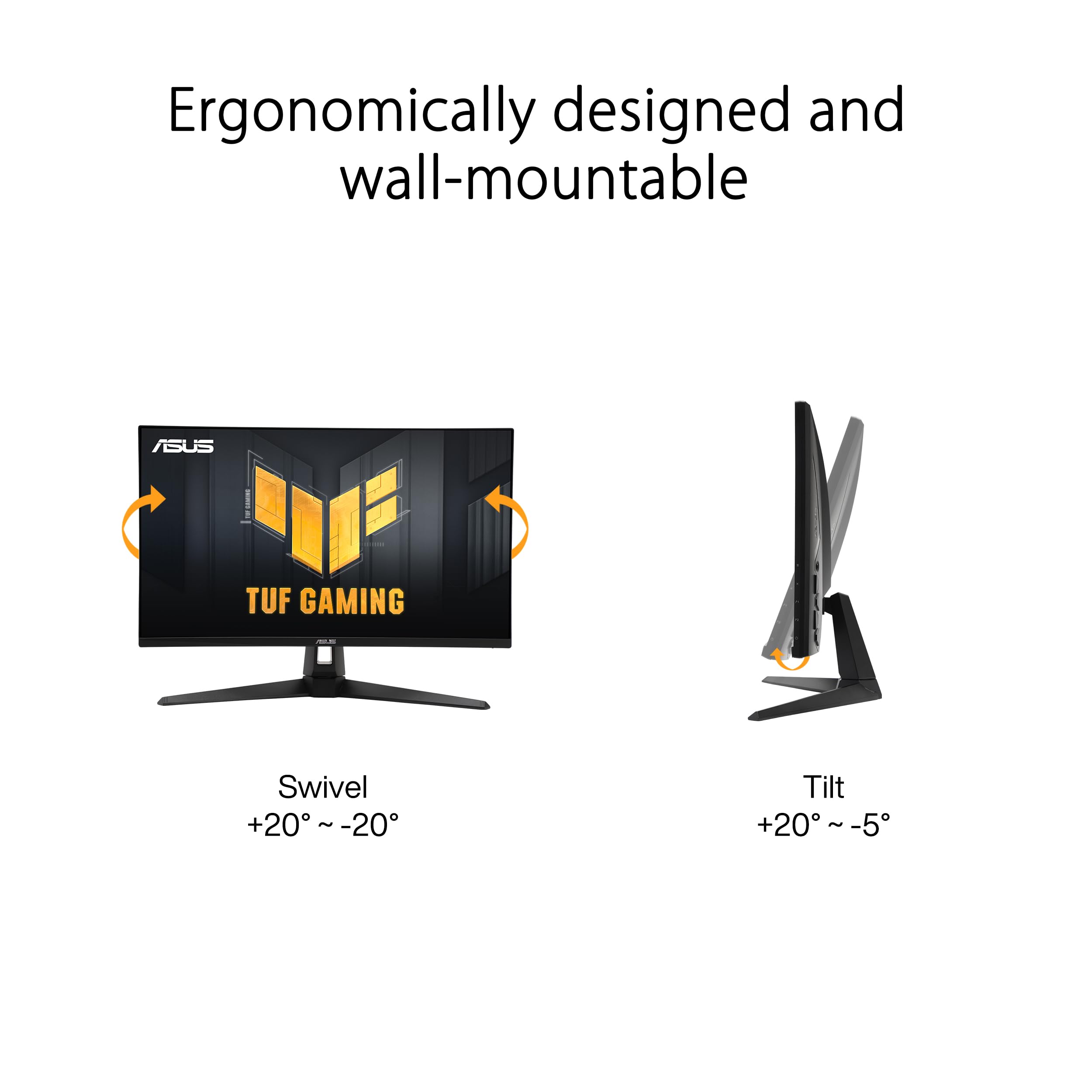 ASUS monitor en sesión de juego demostrando fluidez y baja latencia