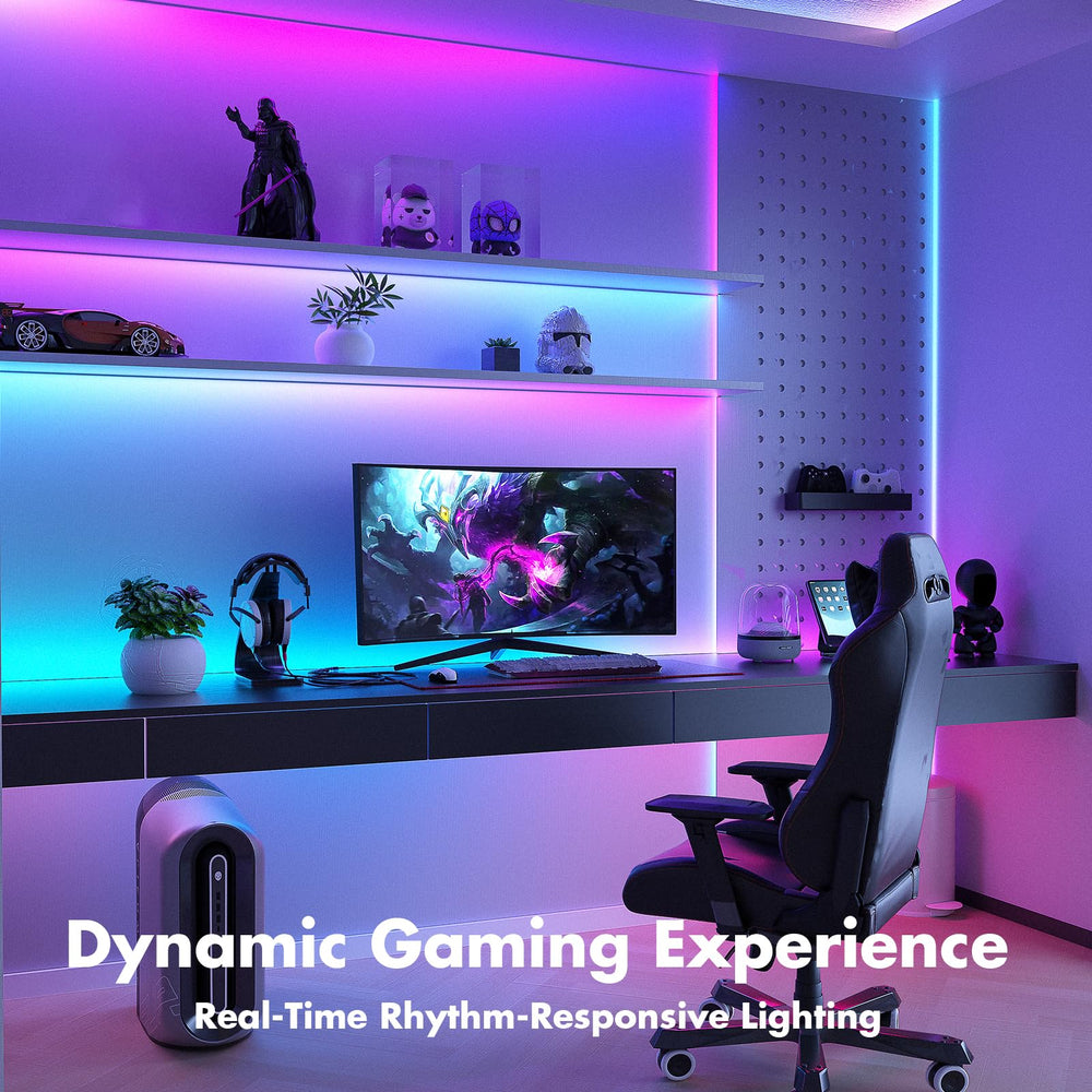 ATHONO detalle de LEDs RGB+IC destacando la textura y colores precisos