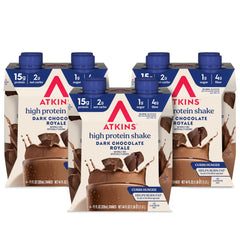 Atkins front packaging showing 12-count box and convenience benefit
