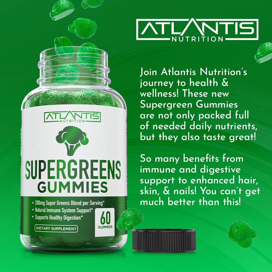 Atlantis Nutrition etiqueta nutricional ampliada con información de ingredientes clave