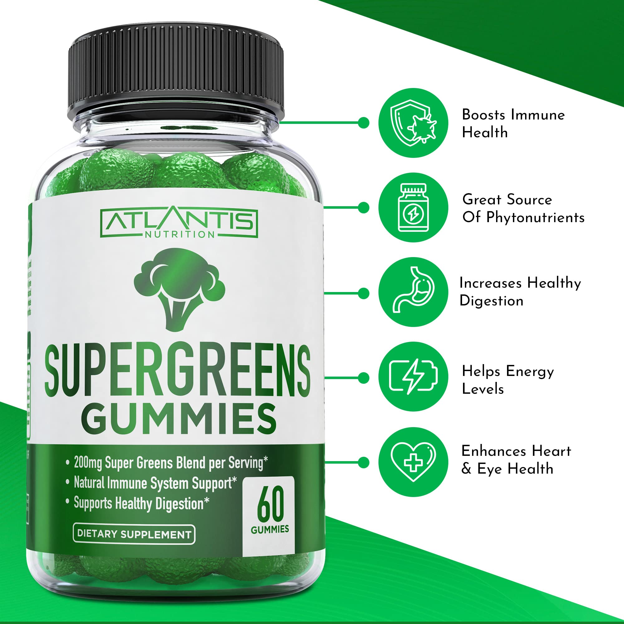 Atlantis Nutrition primer plano de textura de gominolas resaltando sabor frambuesa
