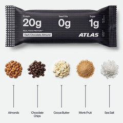 Atlas ingredientes naturales: almendras y cacahuetes para sabor y grasa saludable