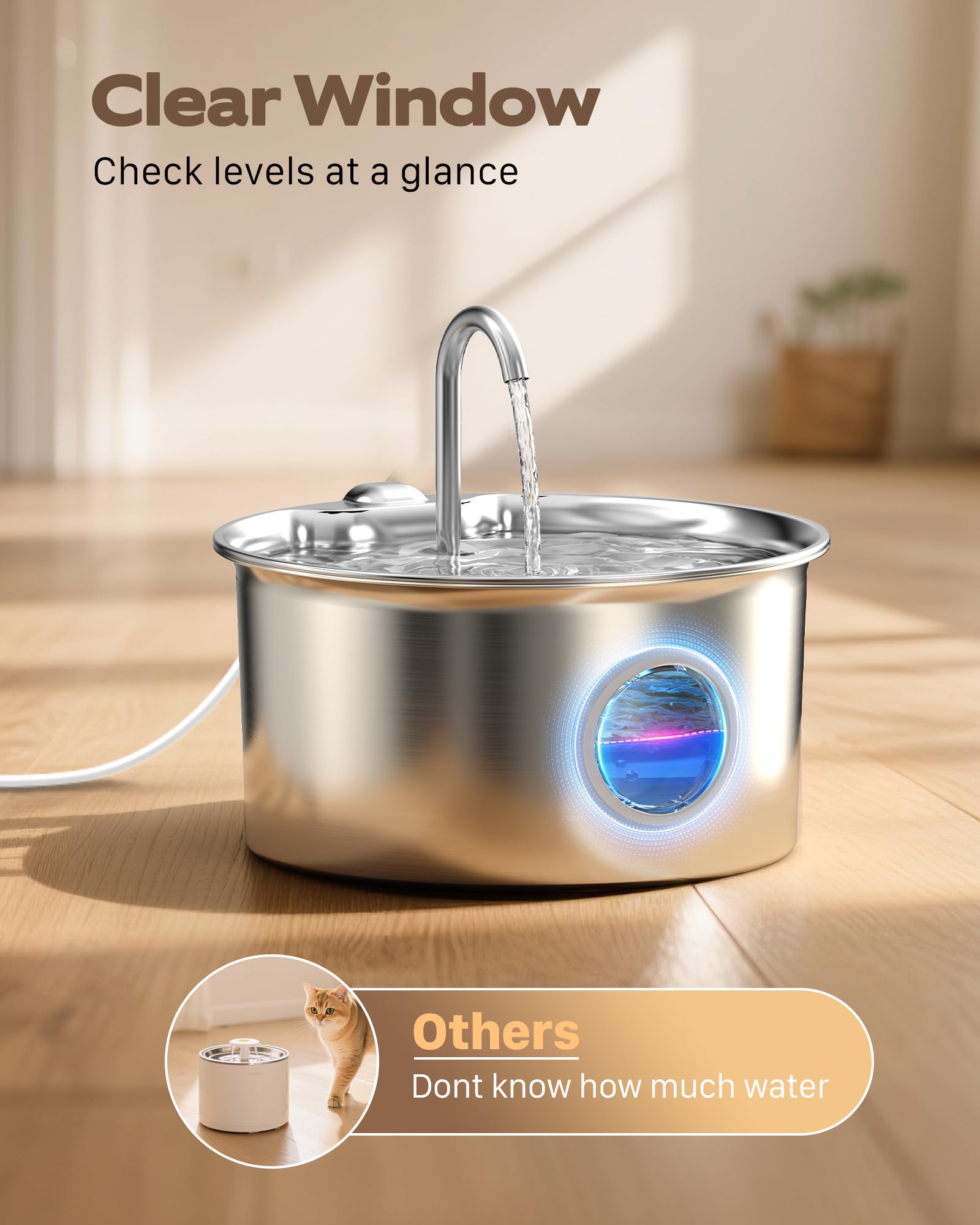 ATMZIQXR primer plano del filtro de cuatro etapas, purifica el agua