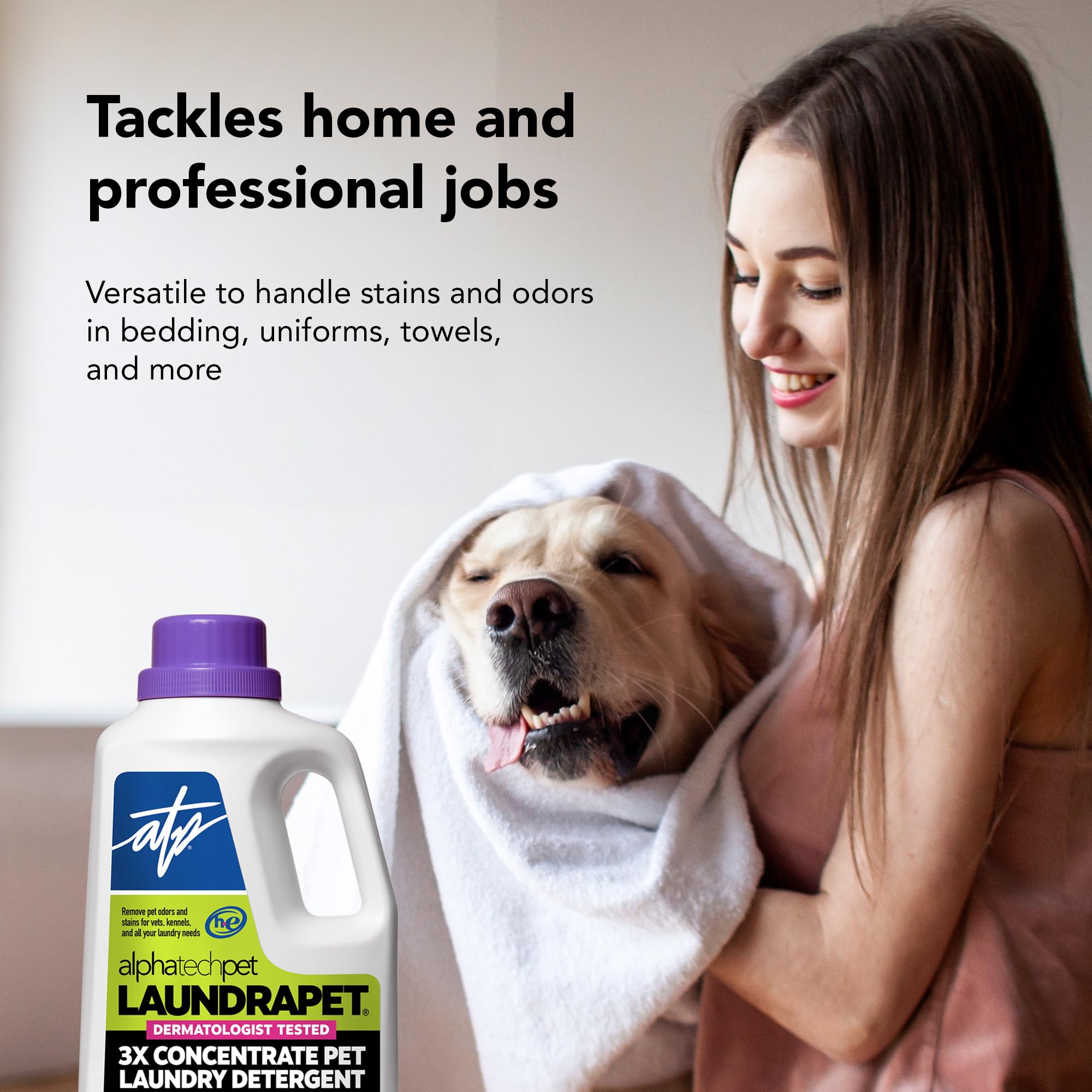 ATP LaundraPet cama de mascota limpia y fresca tras lavado