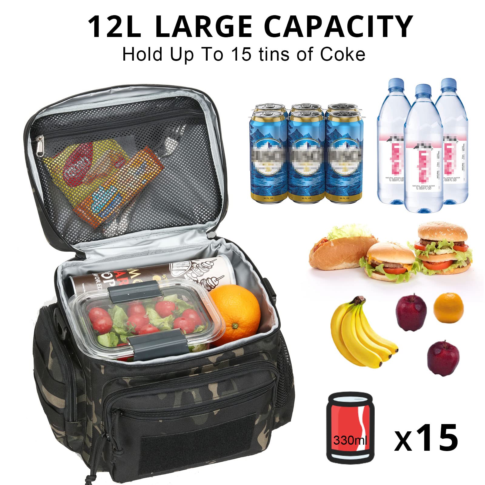 ATRIPACK interior aislante con espuma PE de 8 mm para conservar temperatura